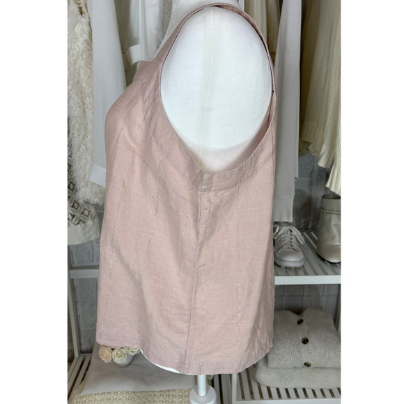 a.n.a. & Liz Claiborne Women's Size 2XL Set of 2 Summer Linen Blend Tanks #0448 - Picture 11 of 16